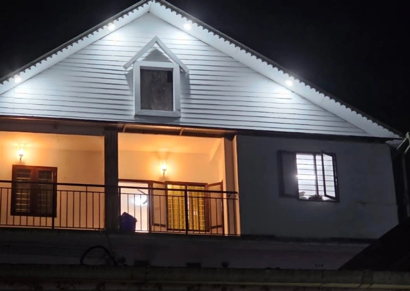 exterior of Munnar homestay