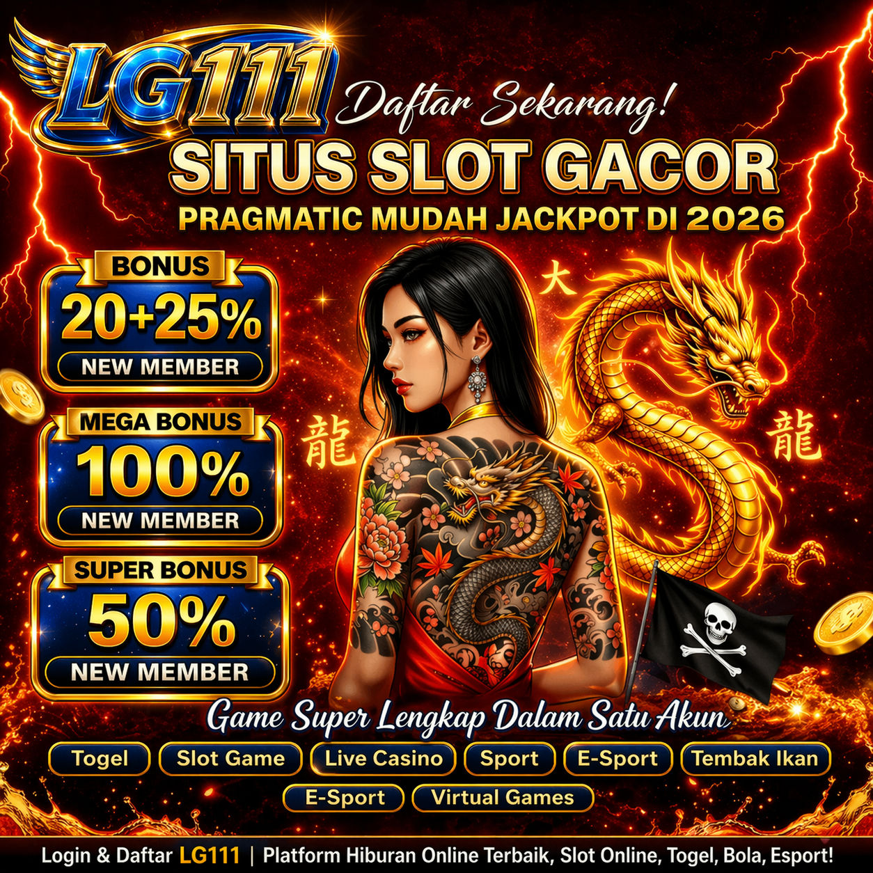 LG111 : Situs Slot Gacor Maxwin Hari Ini & Link Login Alternatif Terbaru 2026