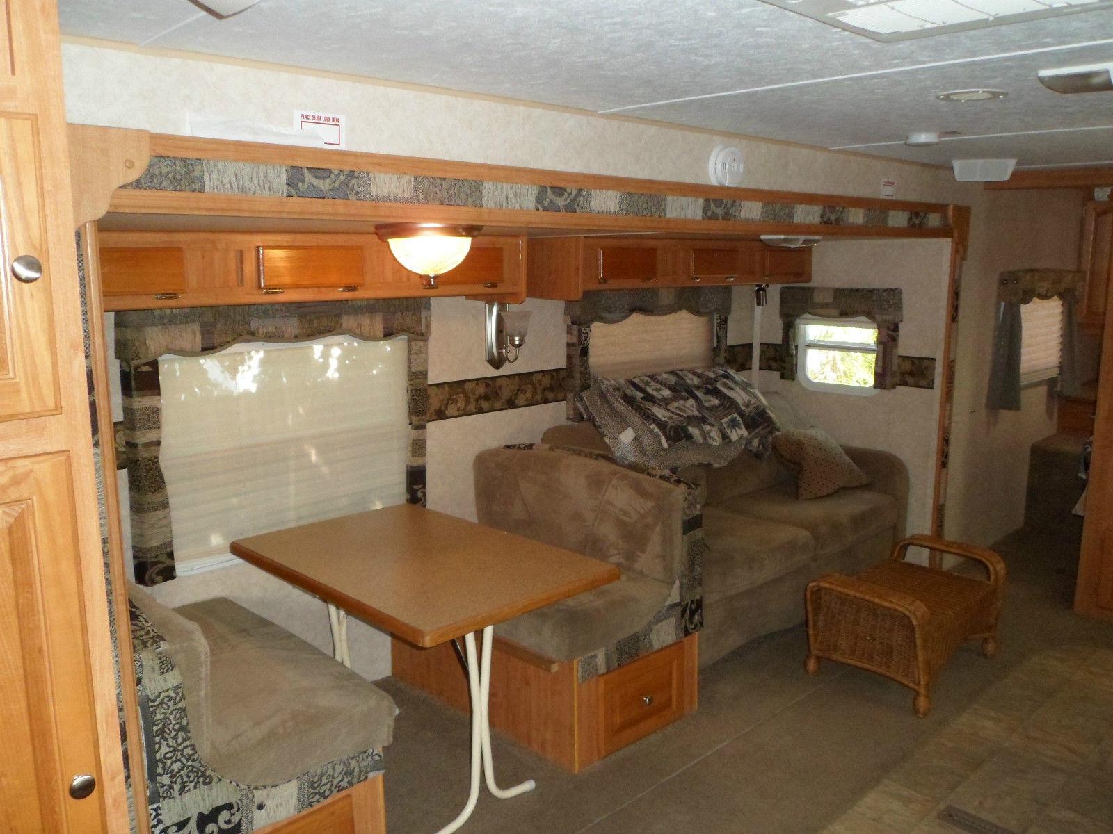 2008 Rockwood Light Weight 32′ 2 Slide outs camper trailer for sale
