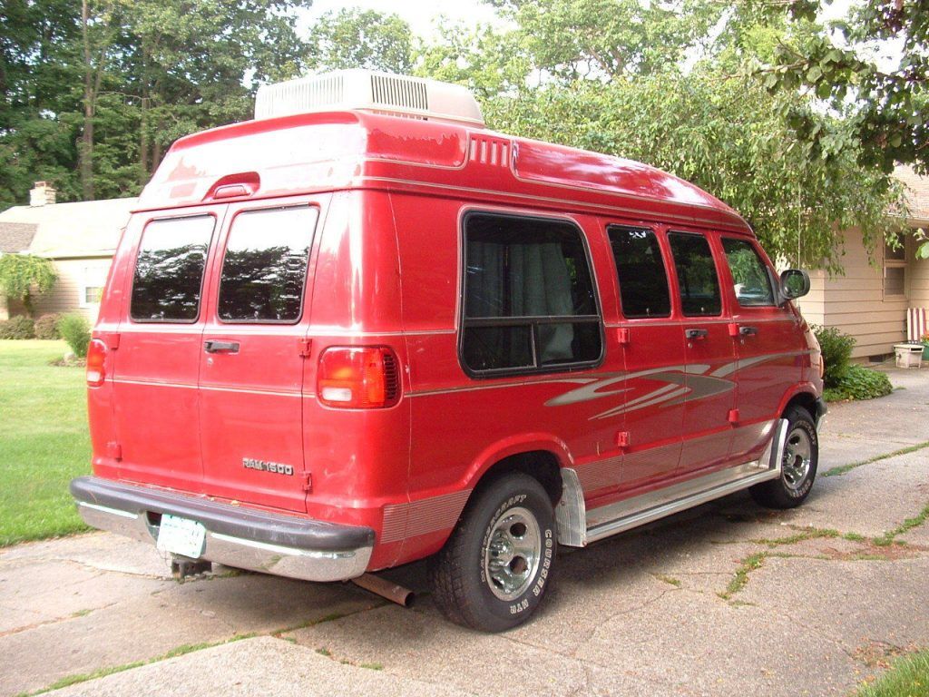 Older Conversion 2001 Dodge Ram Class B Rv Camper For Sale