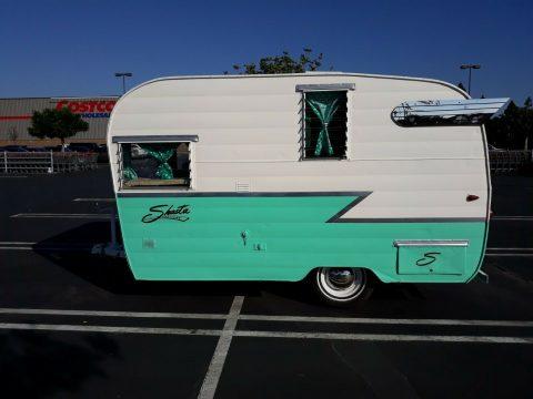 newer paint 1963 Shasta AIRFLYTE camper for sale