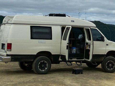 1997 Ford E-350 Van 4&#215;4 Quigley camper [custom conversion] for sale