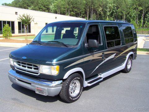 1997 Ford E-150 Van 1-OWNER 128K RARE HALF BACK CONVERSION CARGO WAGON for sale