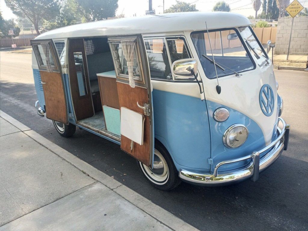 1966 Volkswagen Transporter Camper [kept as original as possible]