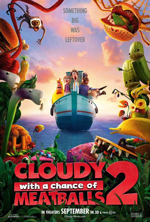 Cloudy with a Chance of Meatballs 2 © Columbia Pictures. All Rights Reserved. Cloudy with a Chance of Meatballs 2