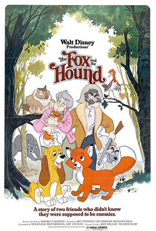 The Fox and The Hound © Walt Disney Pictures. All Rights Reserved. The Fox and The Hound