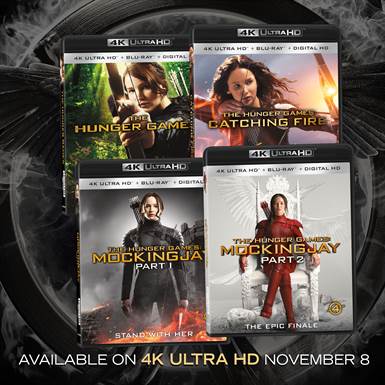 The Hunger Games Series 4K Review