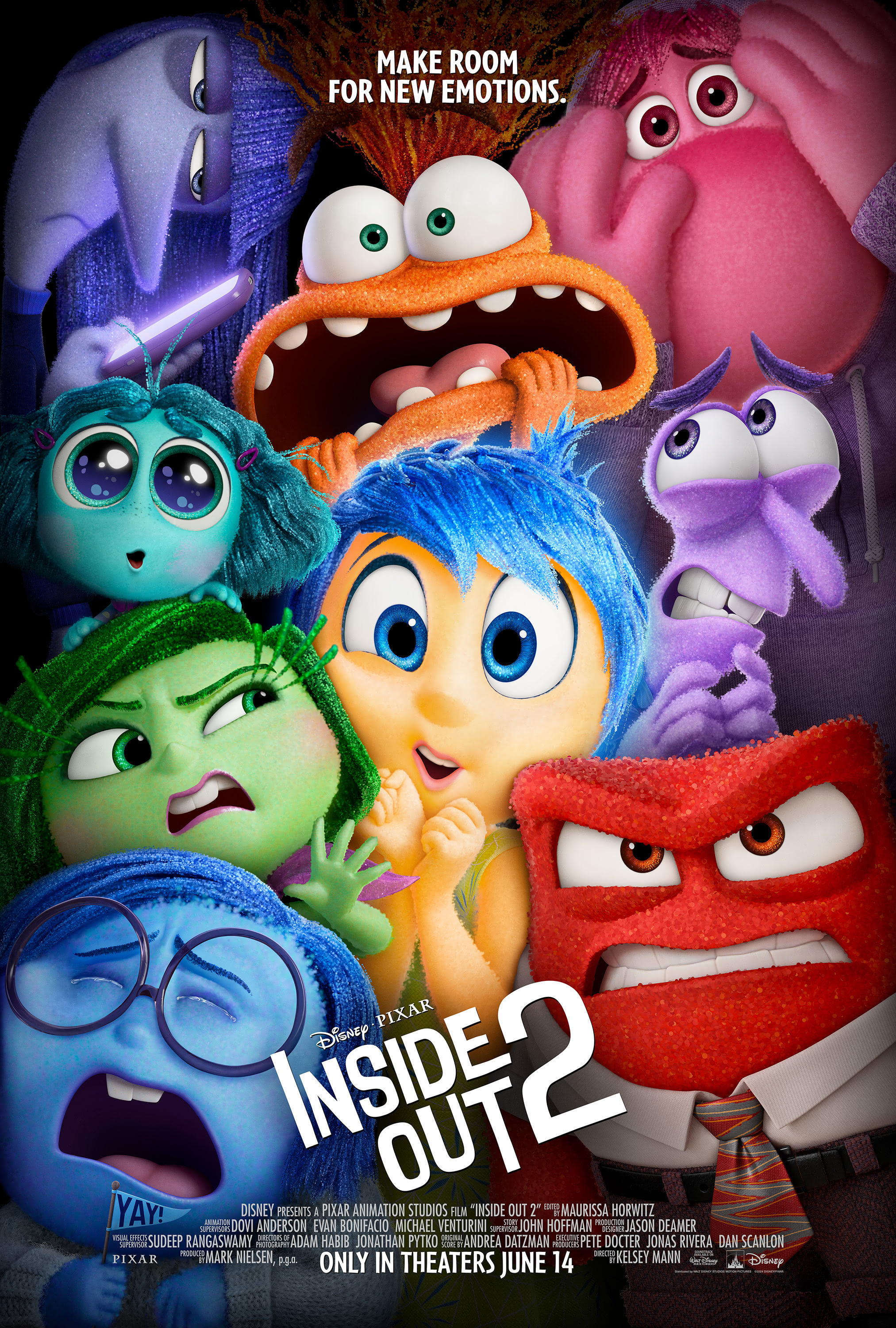 Inside Out 2 Poster 