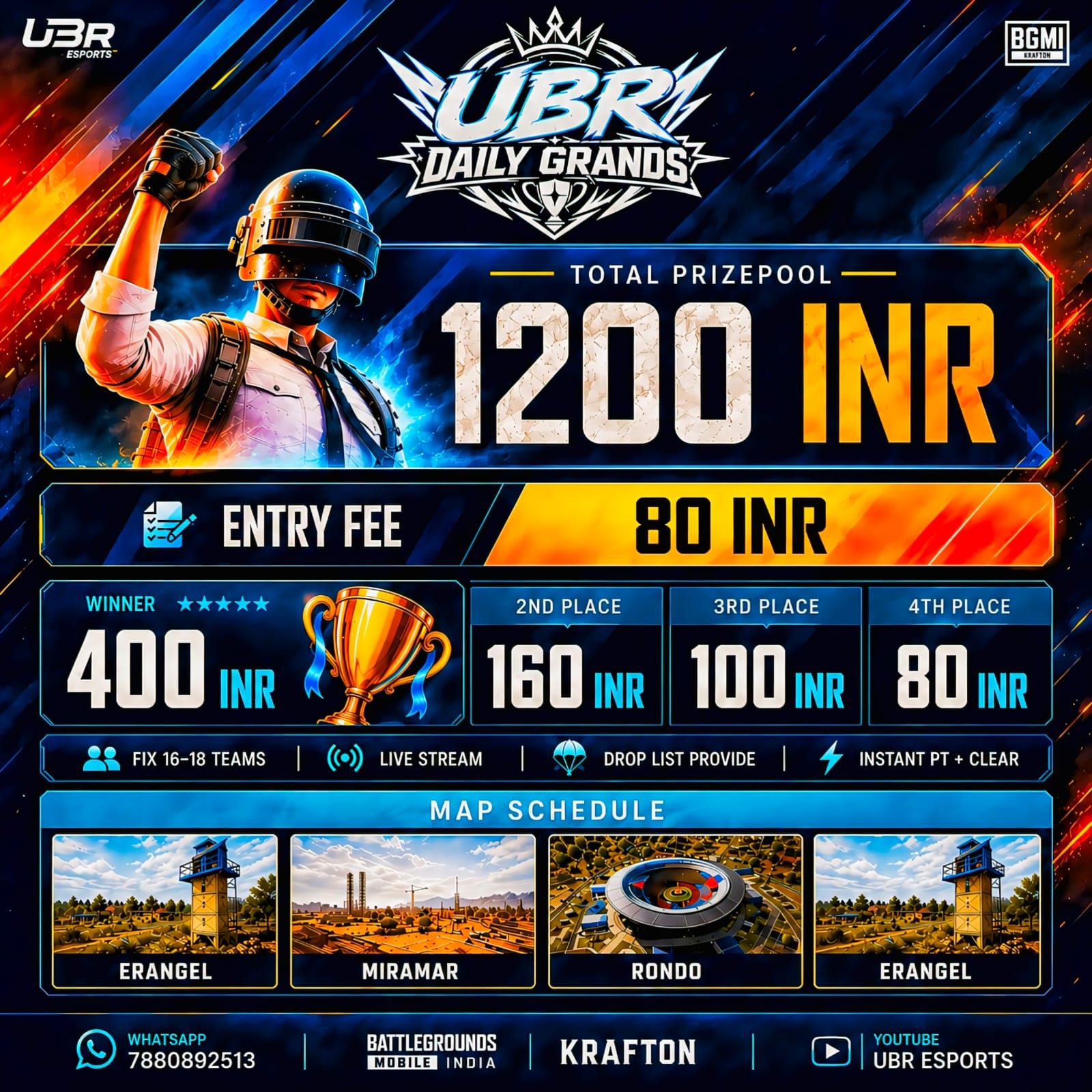 UBR ESPORTS ADVANCE SCRIMS 