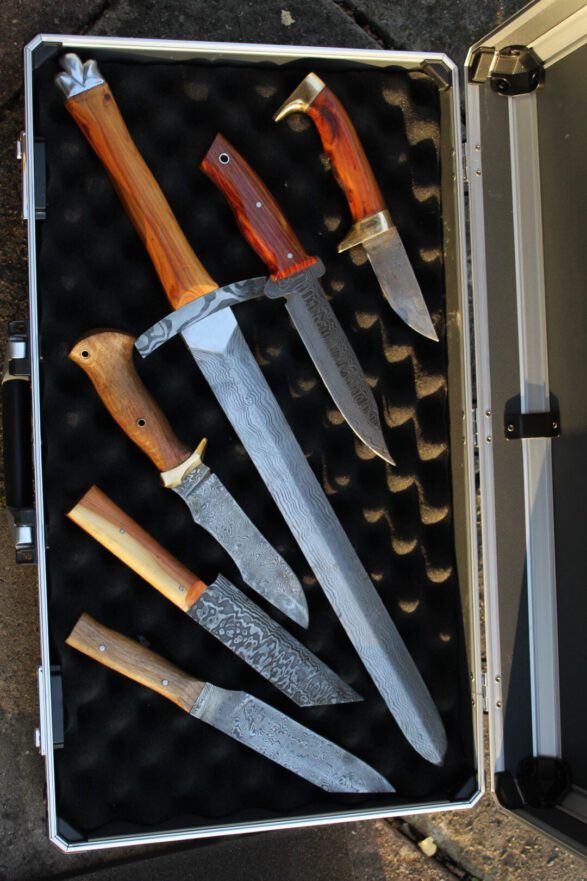 Schmiedekurs: Damastmesser – Bild 4