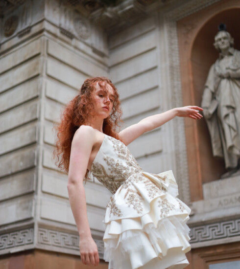 Lydia Clifford for The Art of Being London Fashion Day Season 6 campaign