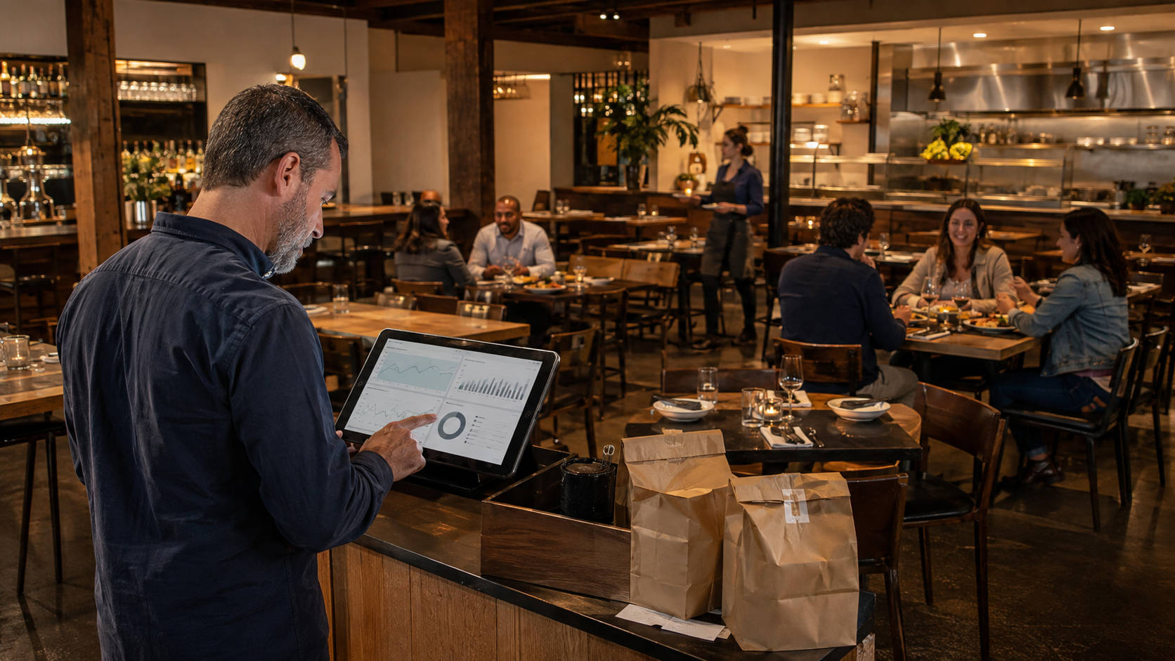 Restaurant Sales Are Up, but Customer Traffic Is Down What Operators Should Watch