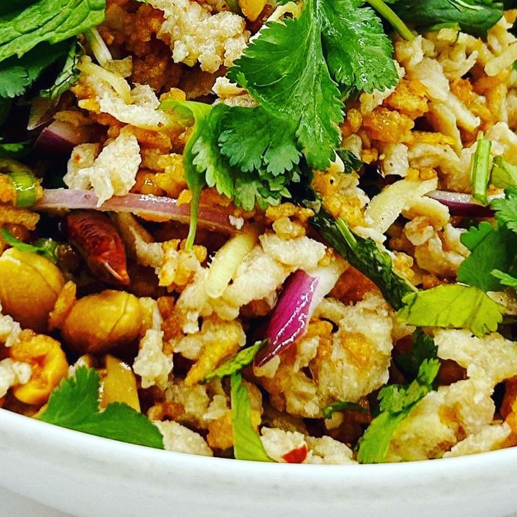 Image-Larb Khao Tod Salad