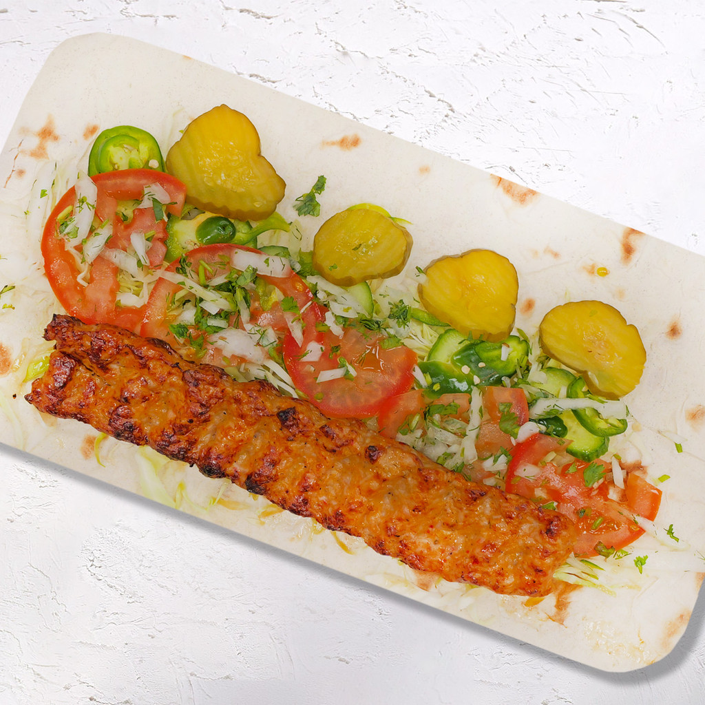 Image-Chicken Lula Kebab Wrap