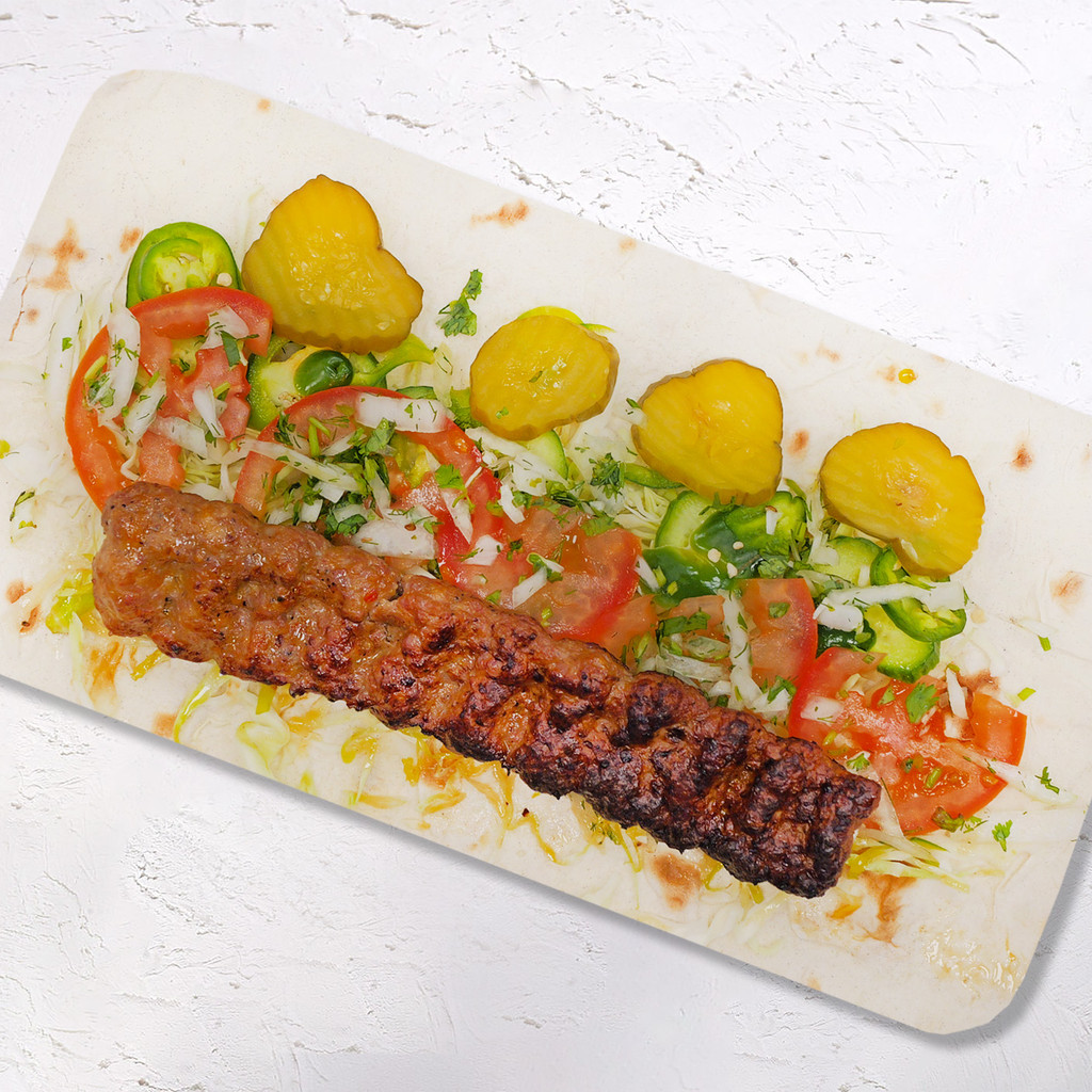 Image-Beef Lula Kebabs Wrap