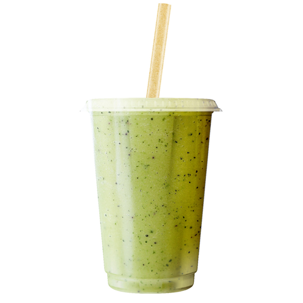 Image-Green Apple, Spinach, Kale, Pineapple, & Kiwi Smoothie
