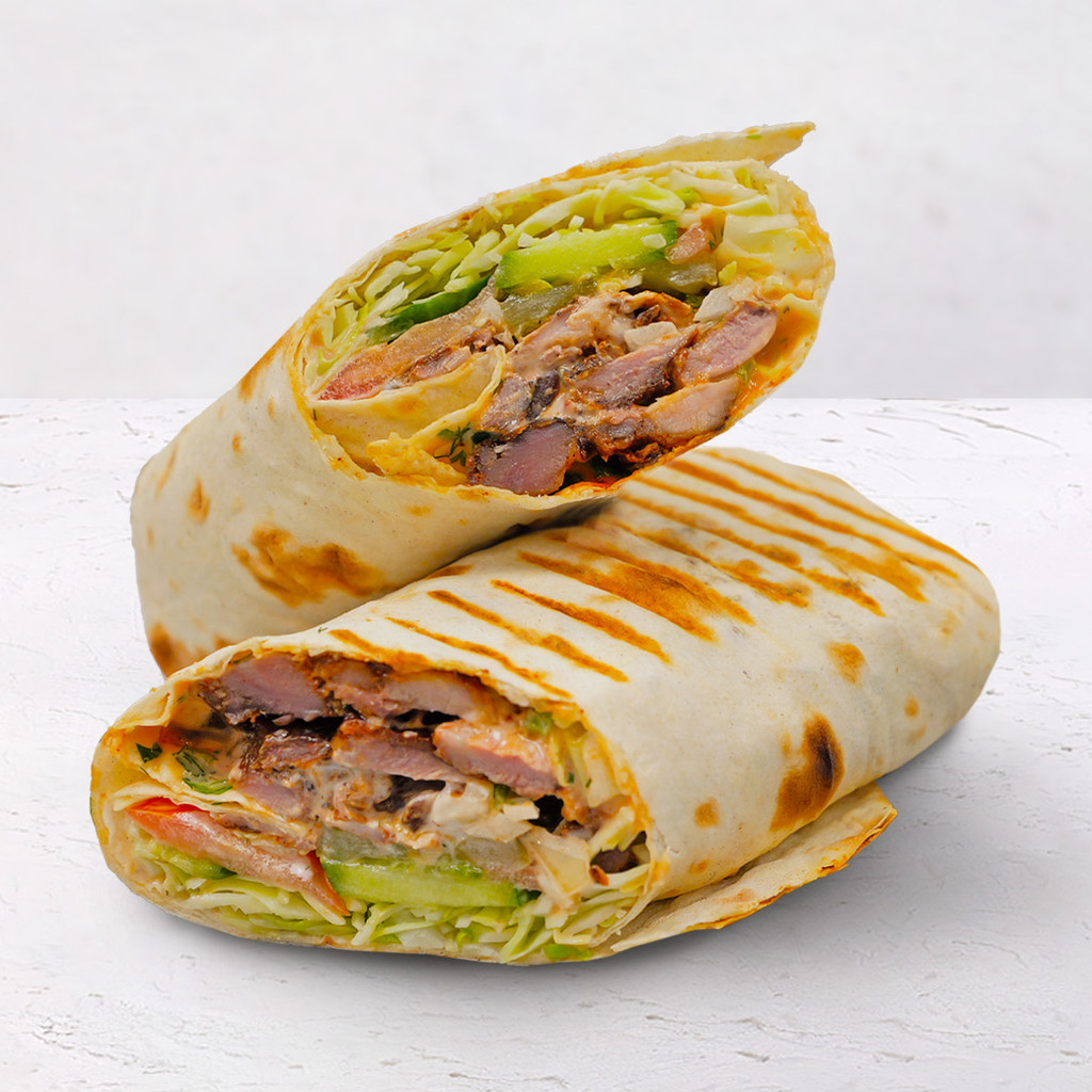 Image-2. Pork Shawarma Wrap