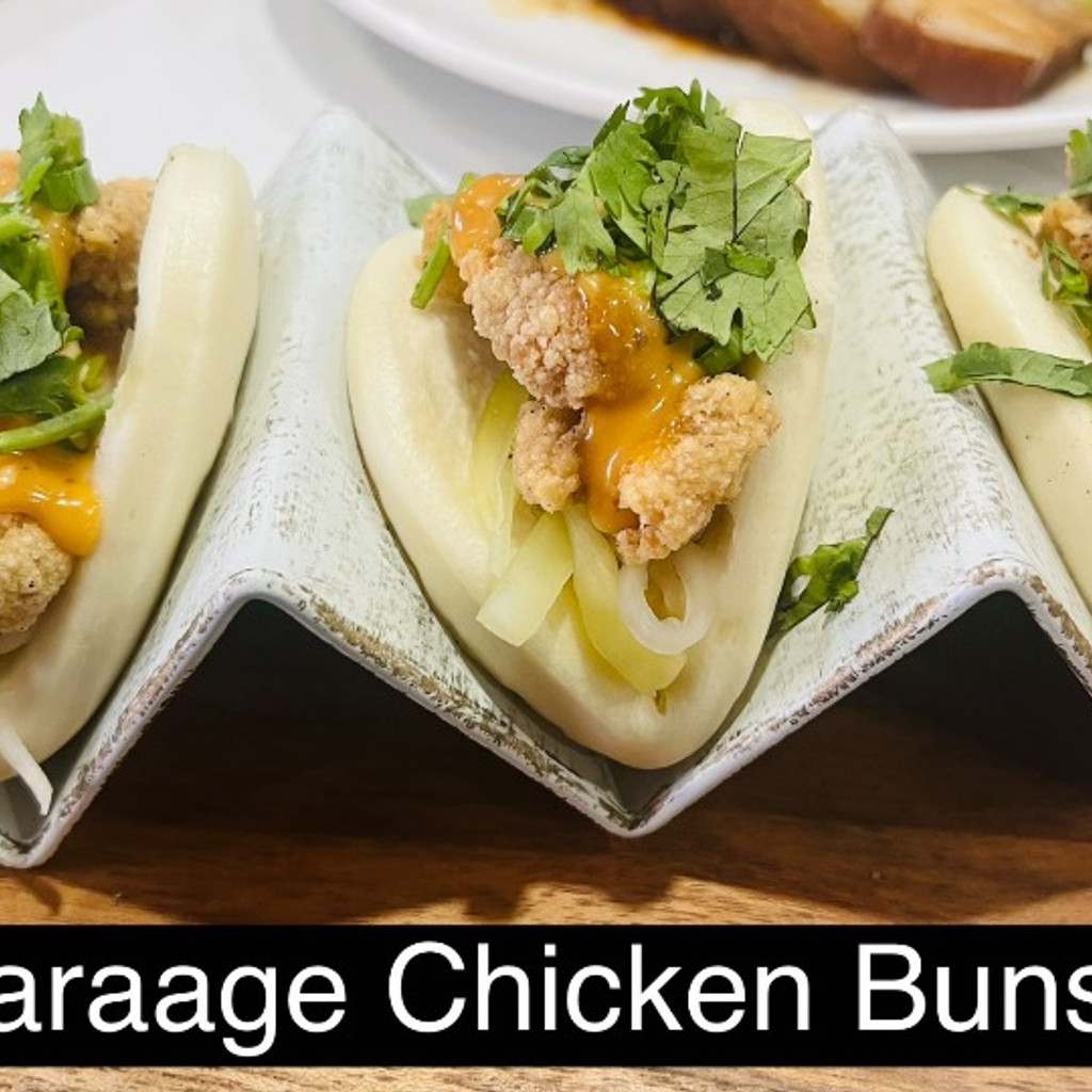 Image-Karaage Chicken Buns
