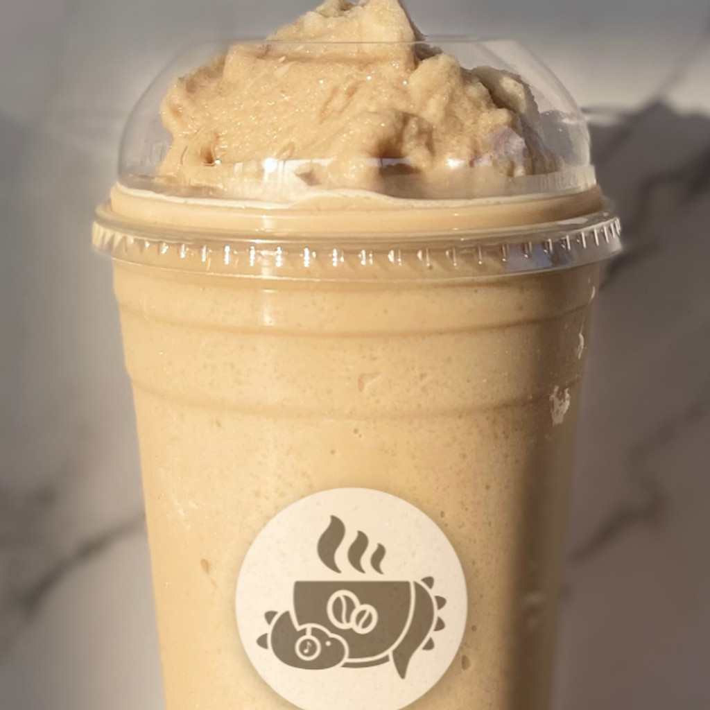 Image-Blended Caramel Latte