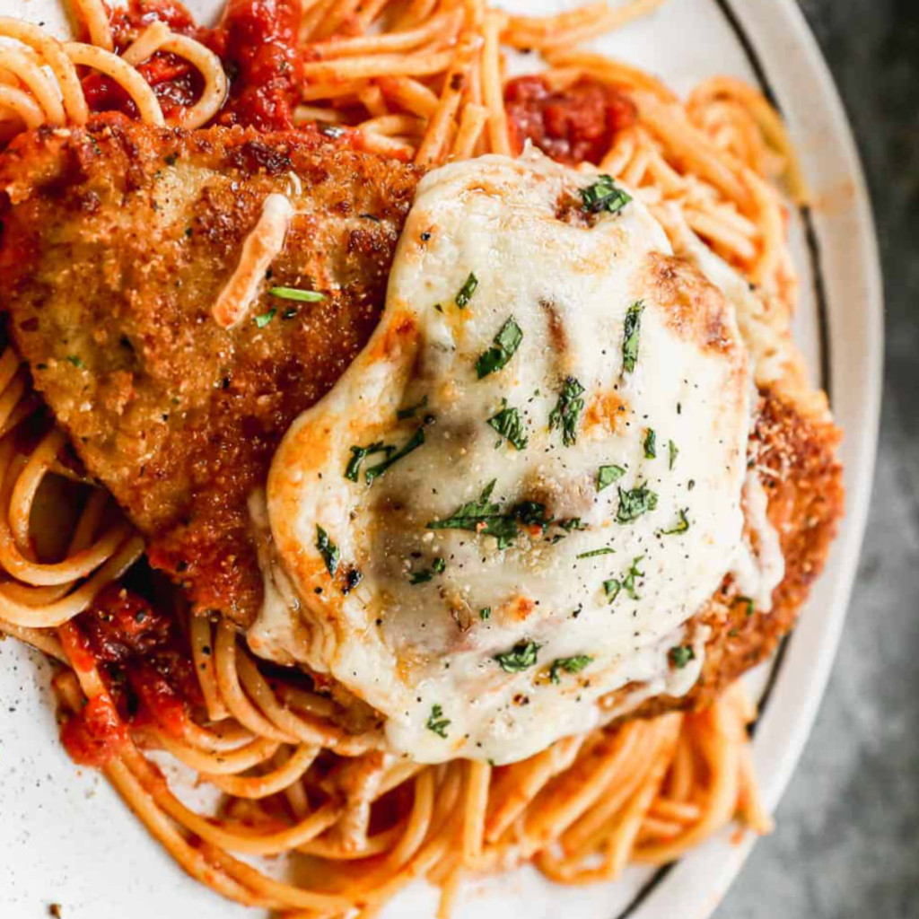 Image-Chicken Parmigiana Dinner