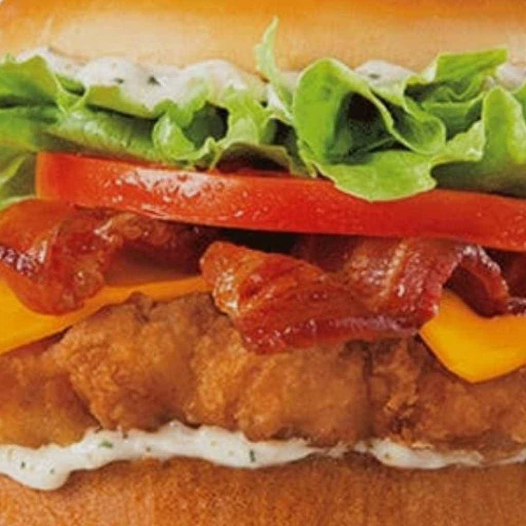 Image-Crispy Bacon Chicken Burger