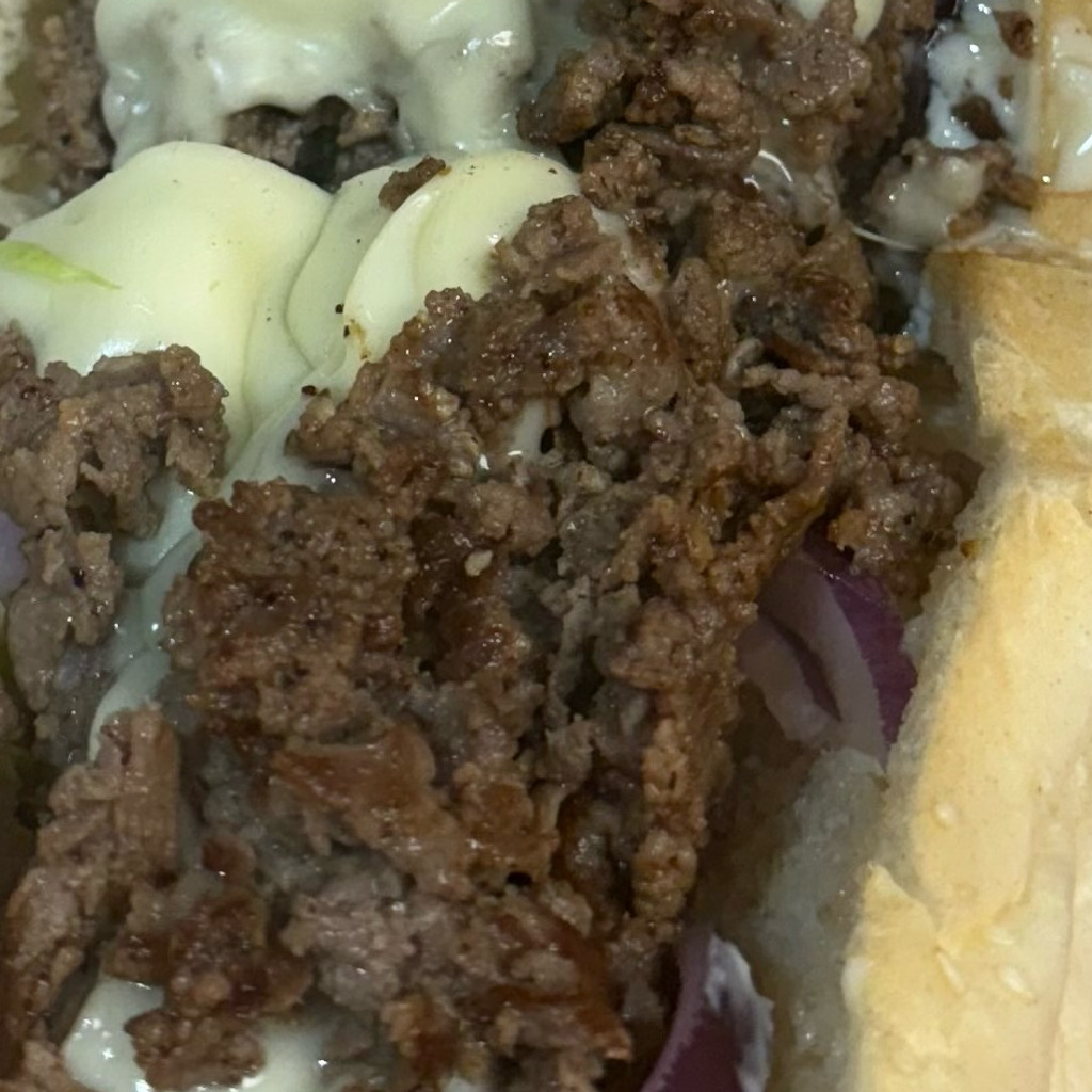 Image-Cheesesteak Hoagie. (Steak)