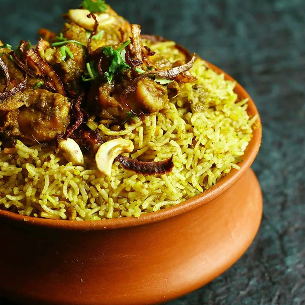 Image-Gongura Chicken Fry Biryani