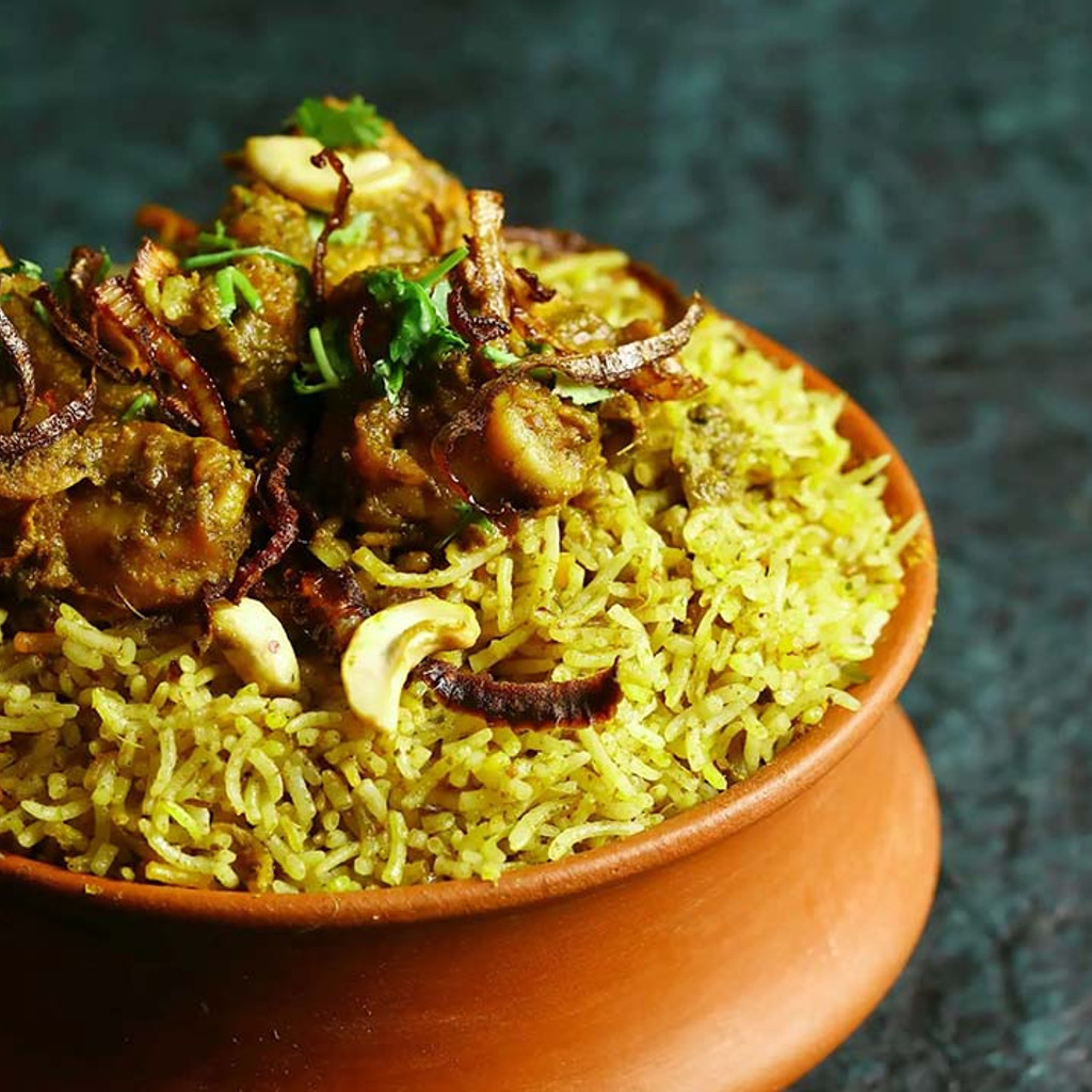 Image-Gongura Chicken Biryani