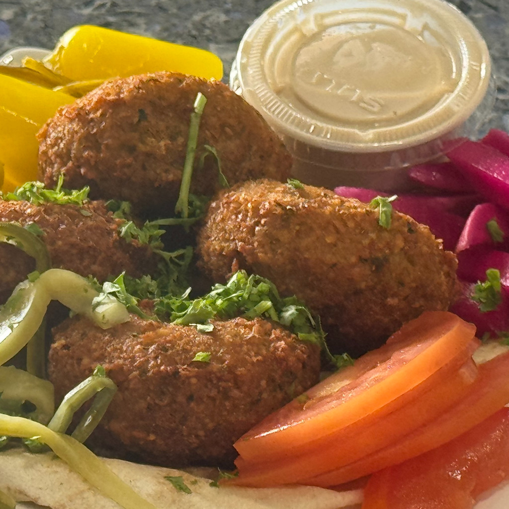 Image-BOGO Falafel & Veggies With Tahini (4pcs)