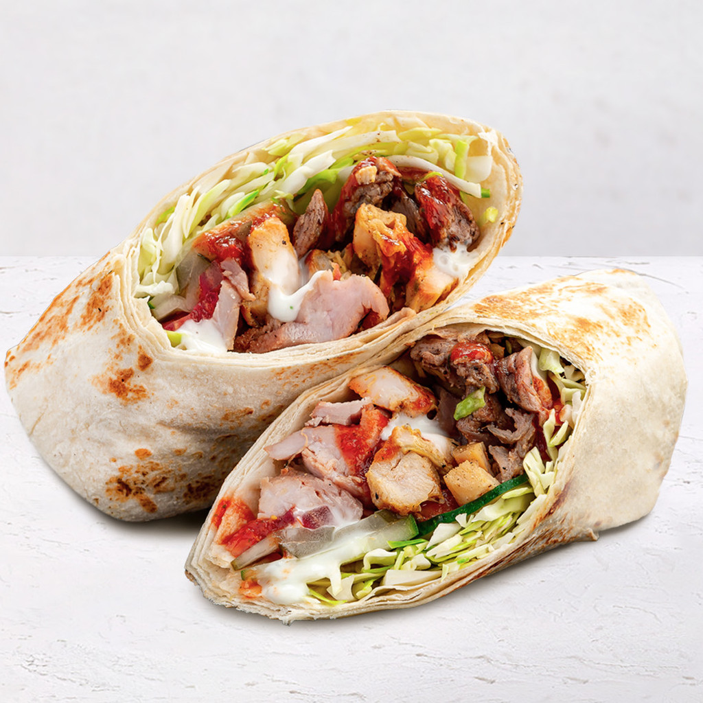 Image-Mix Shawarma Wrap