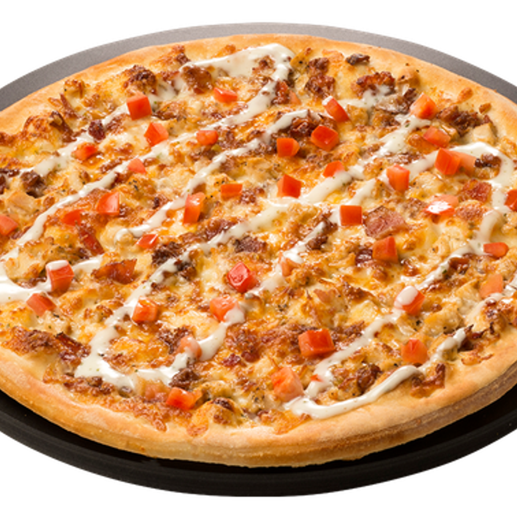 Image-10" Carlos's Chicken Bacon Ranch Pizza