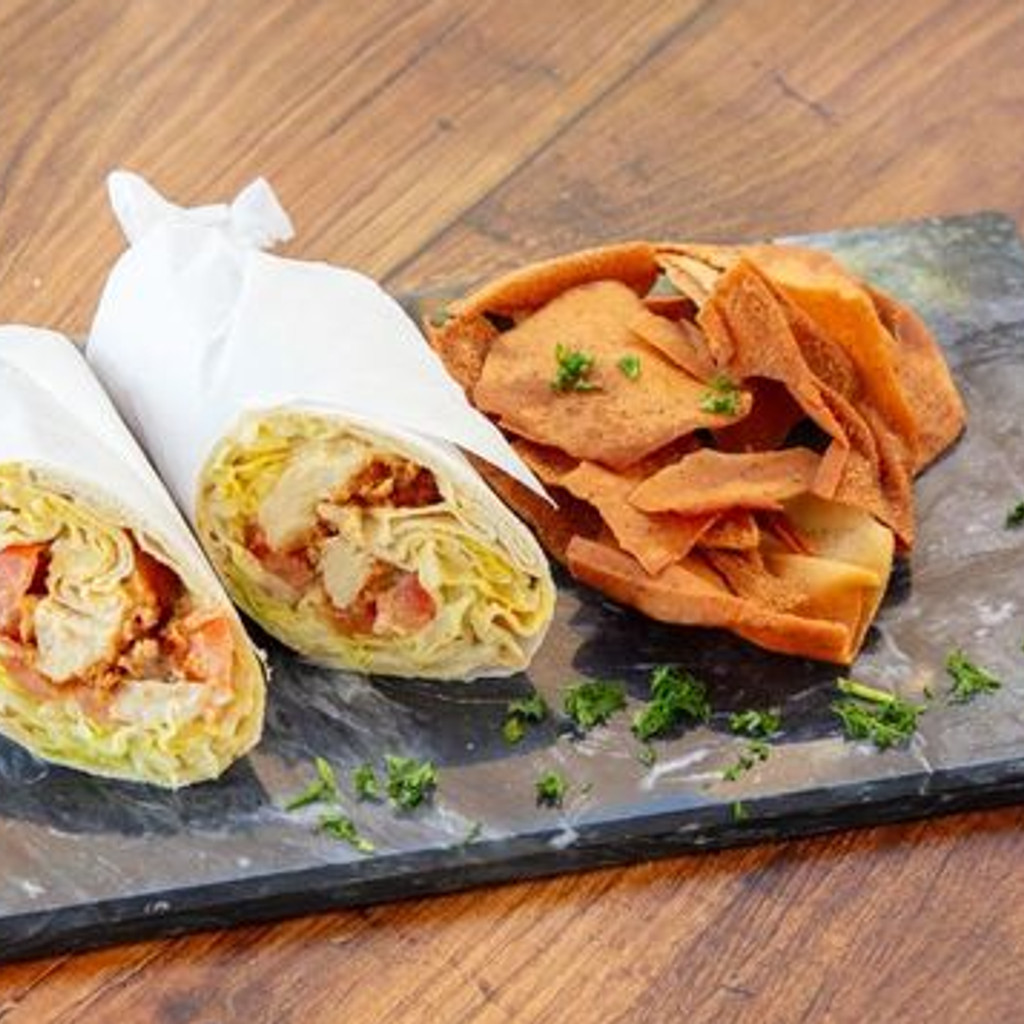 Image-Crispy Chicken Wrap