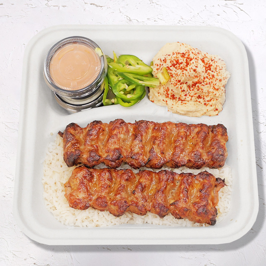 Image-4. Beef Luleh Kebab Plate