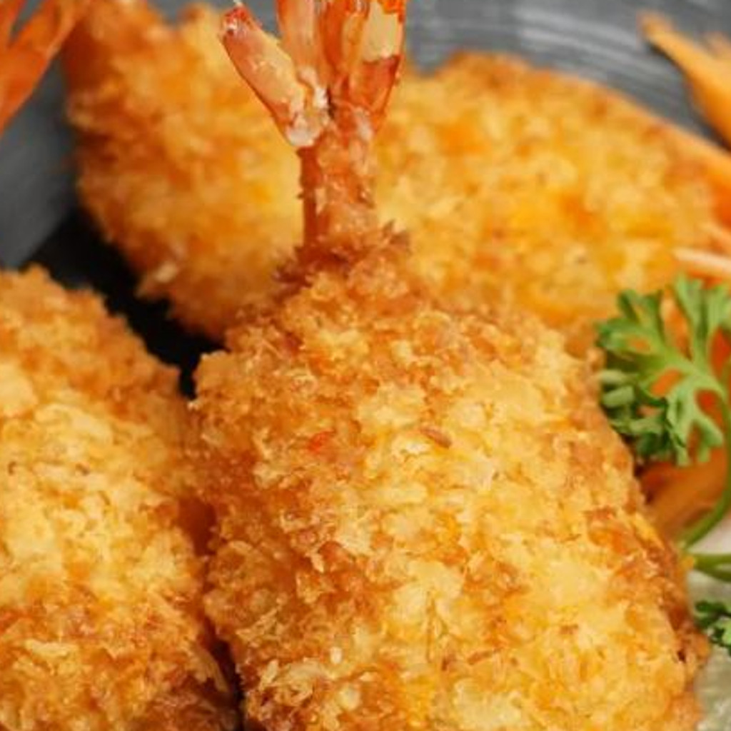 Image-6 PCS Panko Breaded Shrimp