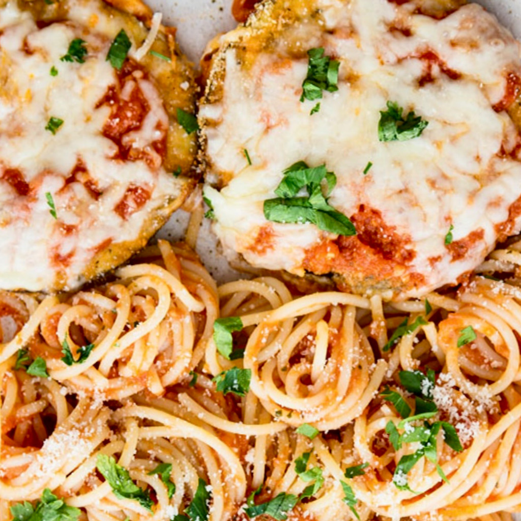 Image-Eggplant Parmigiana Dinner