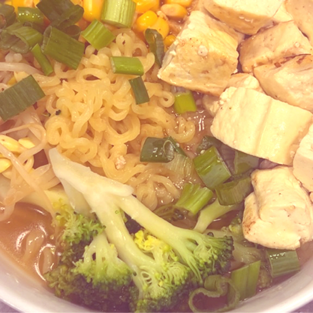 Image-Spicy Vegetarian Ramen ( Tofu)