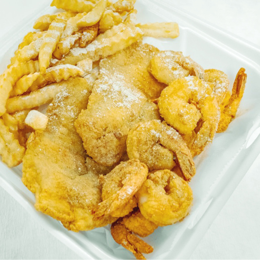 Image-Fish (2 pcs) and Shrimp (8 pcs)