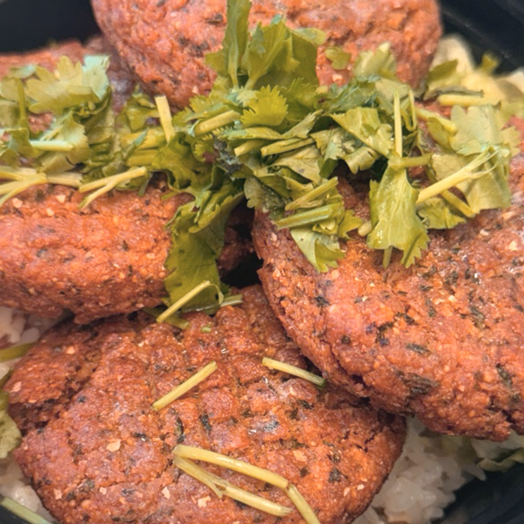 Image-Falafel Over Rice Bowl