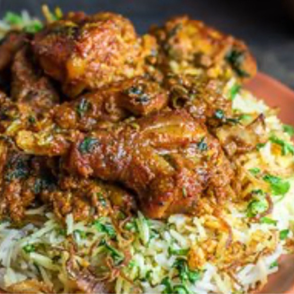 Image-Chicken Fry Piece Pulav