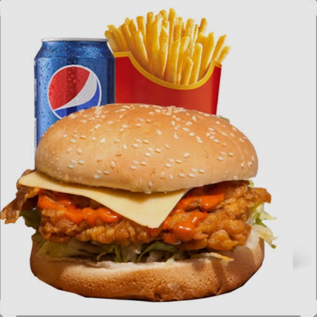 Image-Spicy chicken sandwich