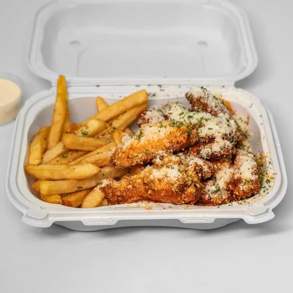 Image-10 PC Wings + Fries & Drink