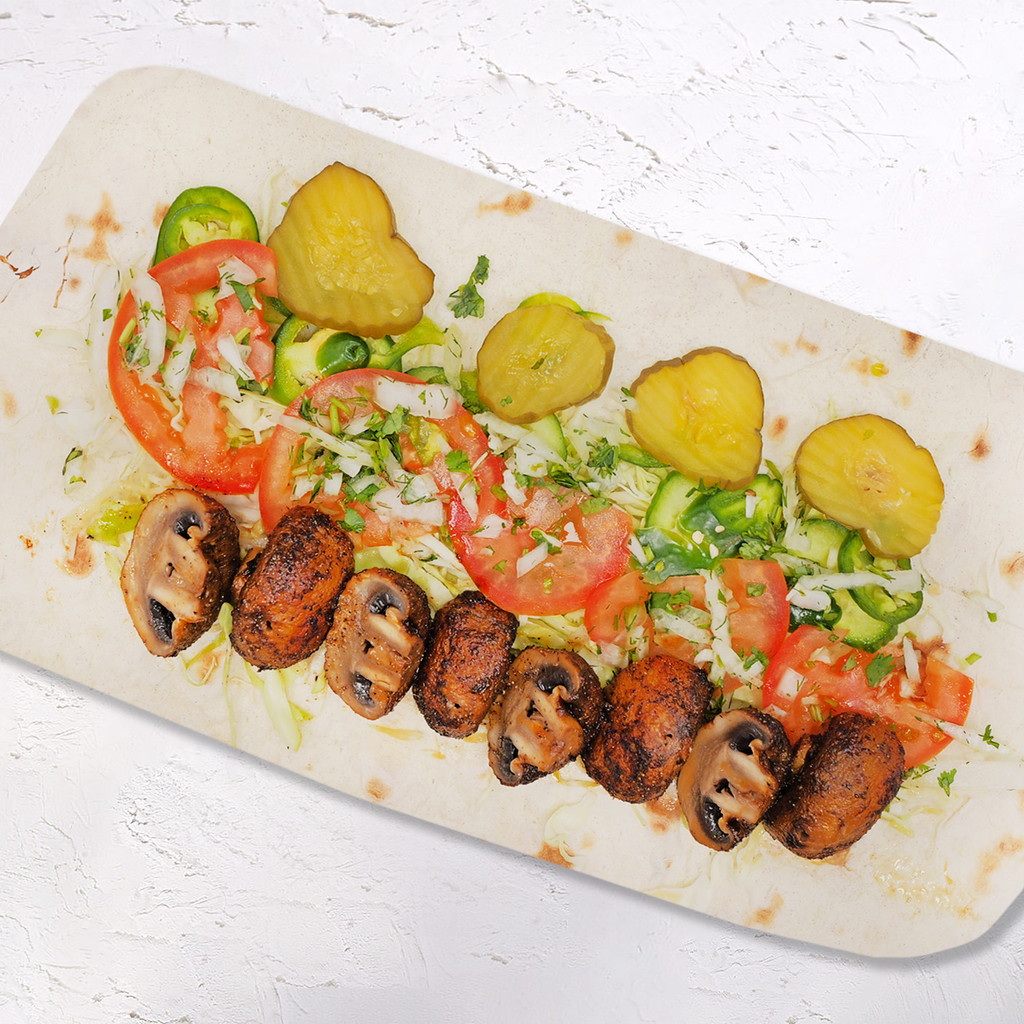 Image-Mushroom Shawarma (Vegetarian) Wrap