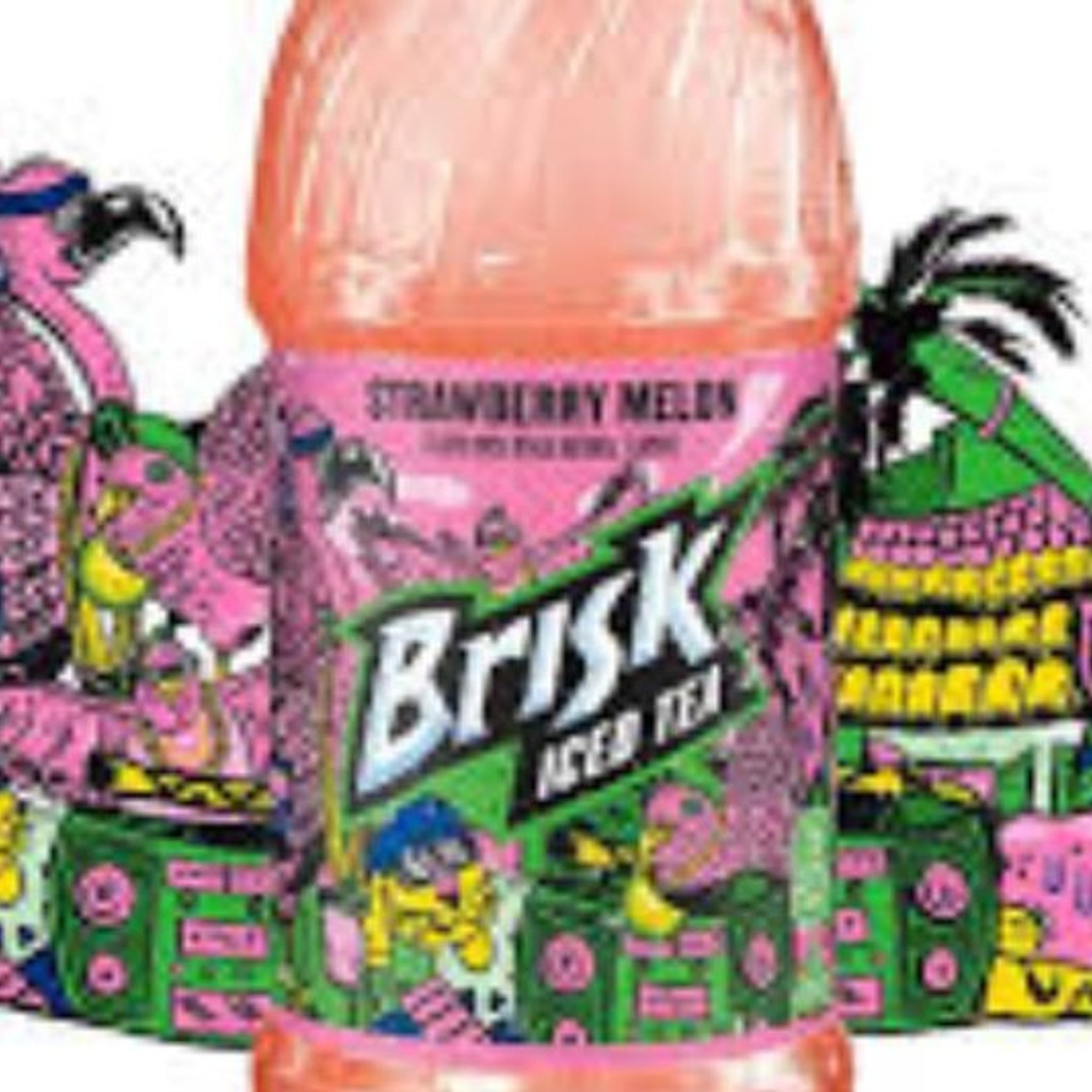 Image-Brisk Iced Tea Strawberry 1 L