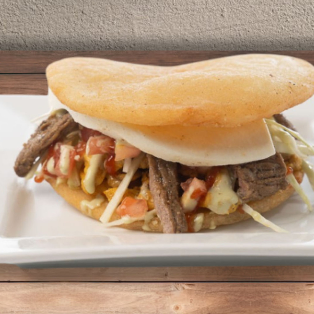 Image-Arepa Mixta Carne y Pollo