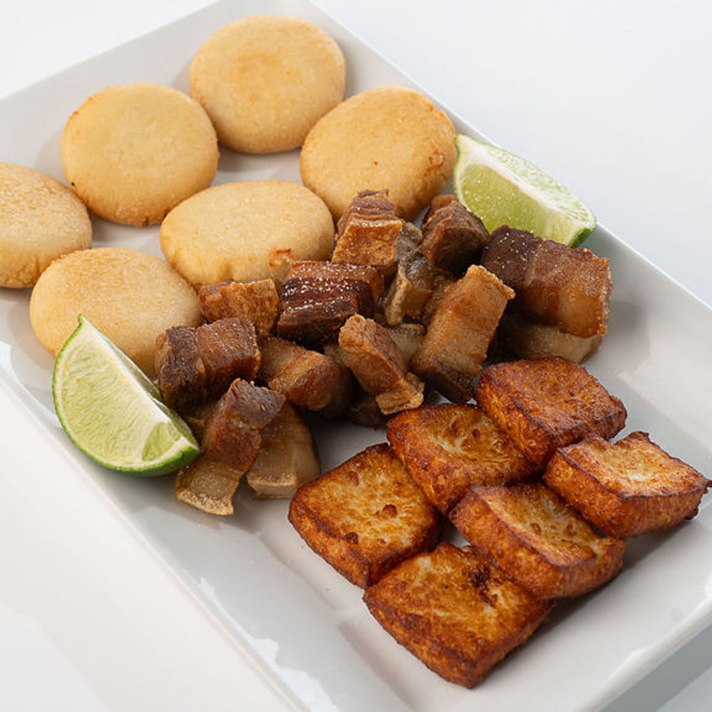 Image-Chicharron de Cerdo y Queso Frito