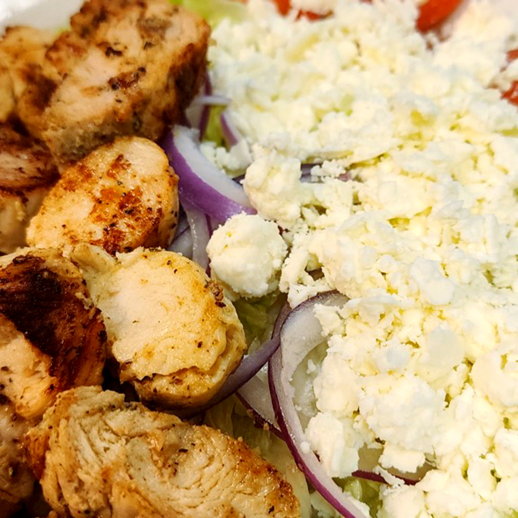 Image-GRILLED CHICKEN GREEK SALAD