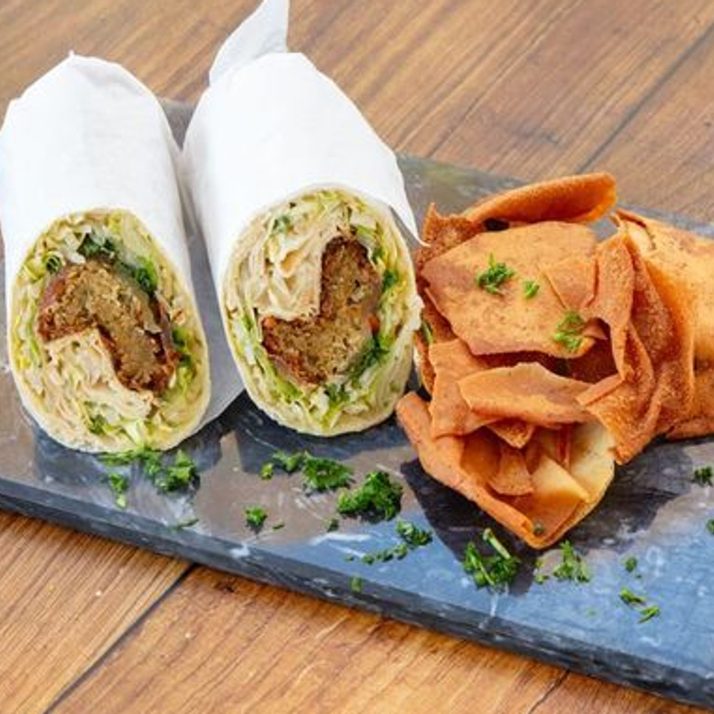 Image-Falafel Wrap