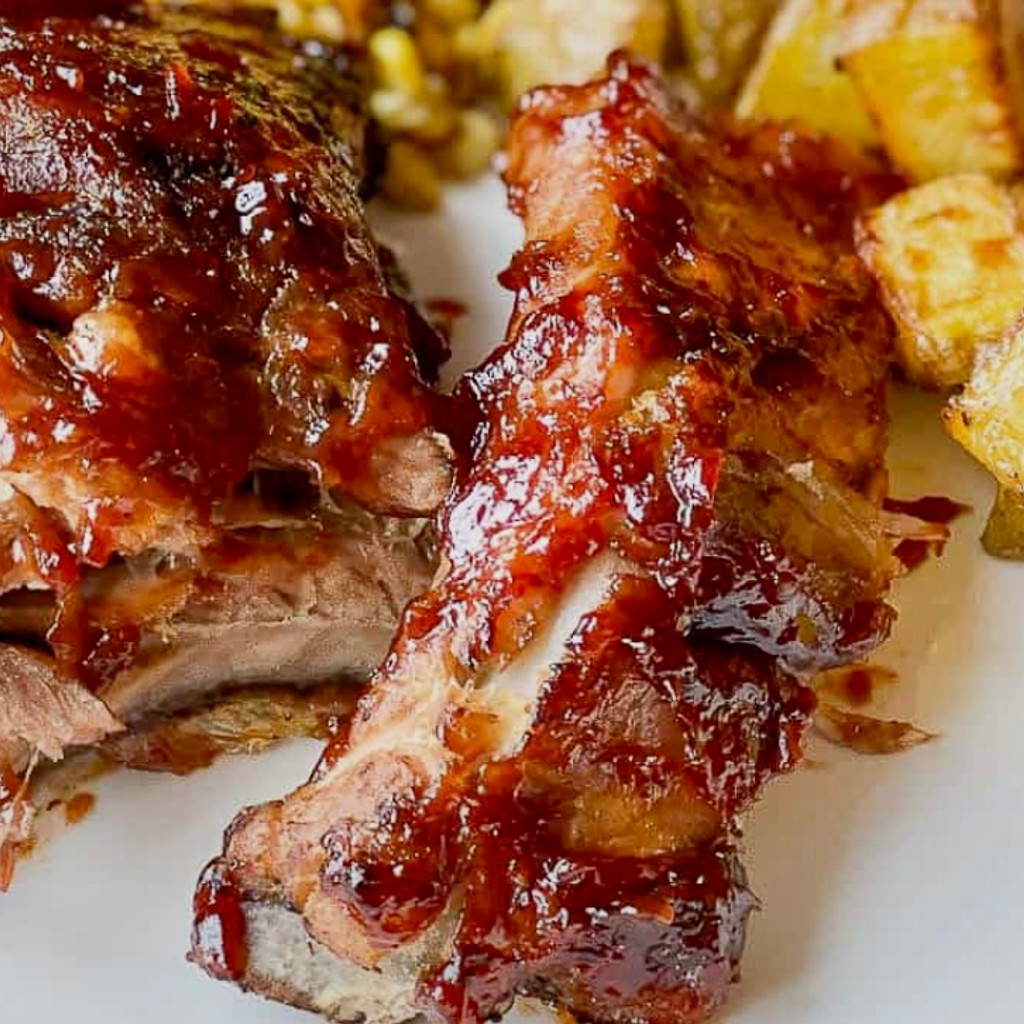 Image-Baby Back BBQ Spare Ribs