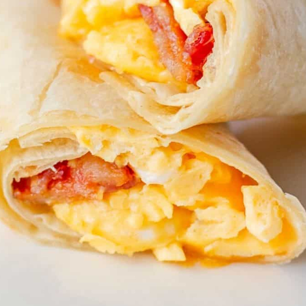 Image-BACON, EGG AND CHEESE BURRITOS