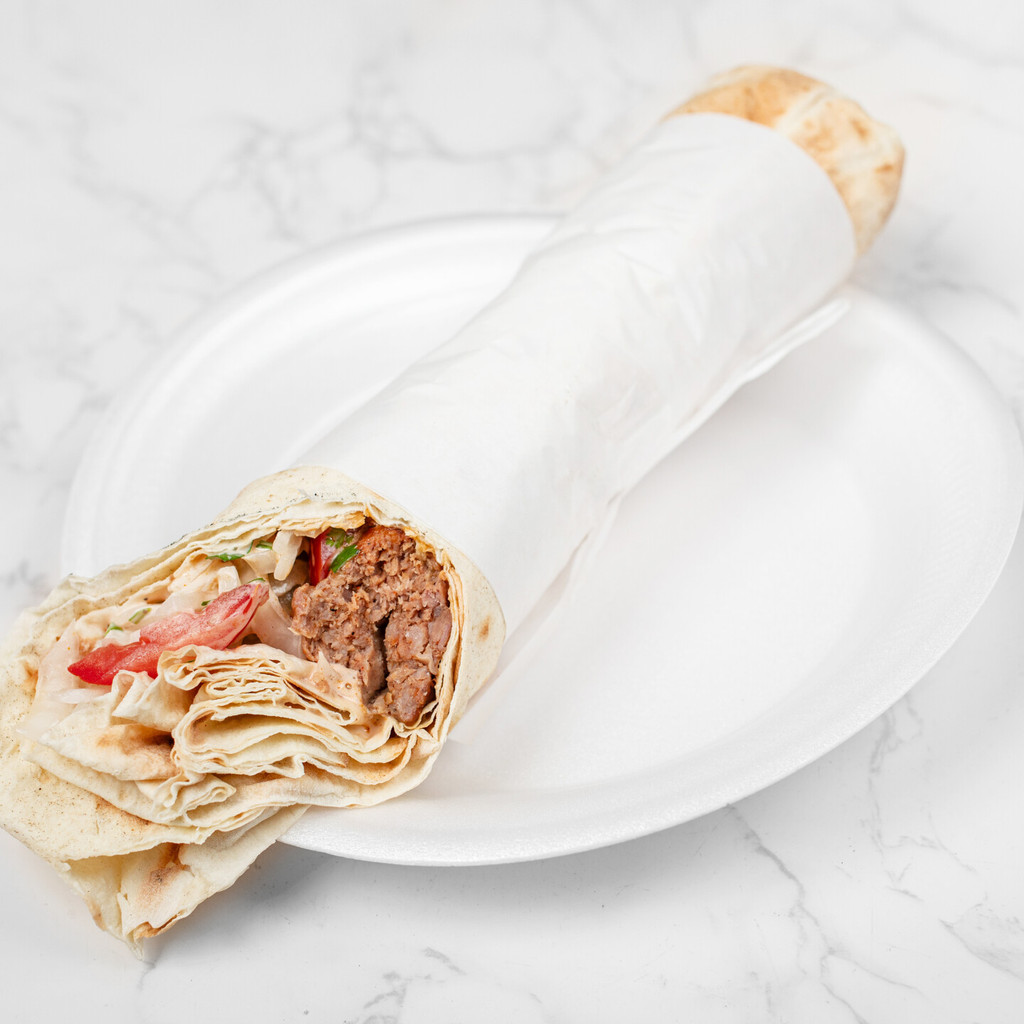 Image-Beef Lula Kebab Wrap